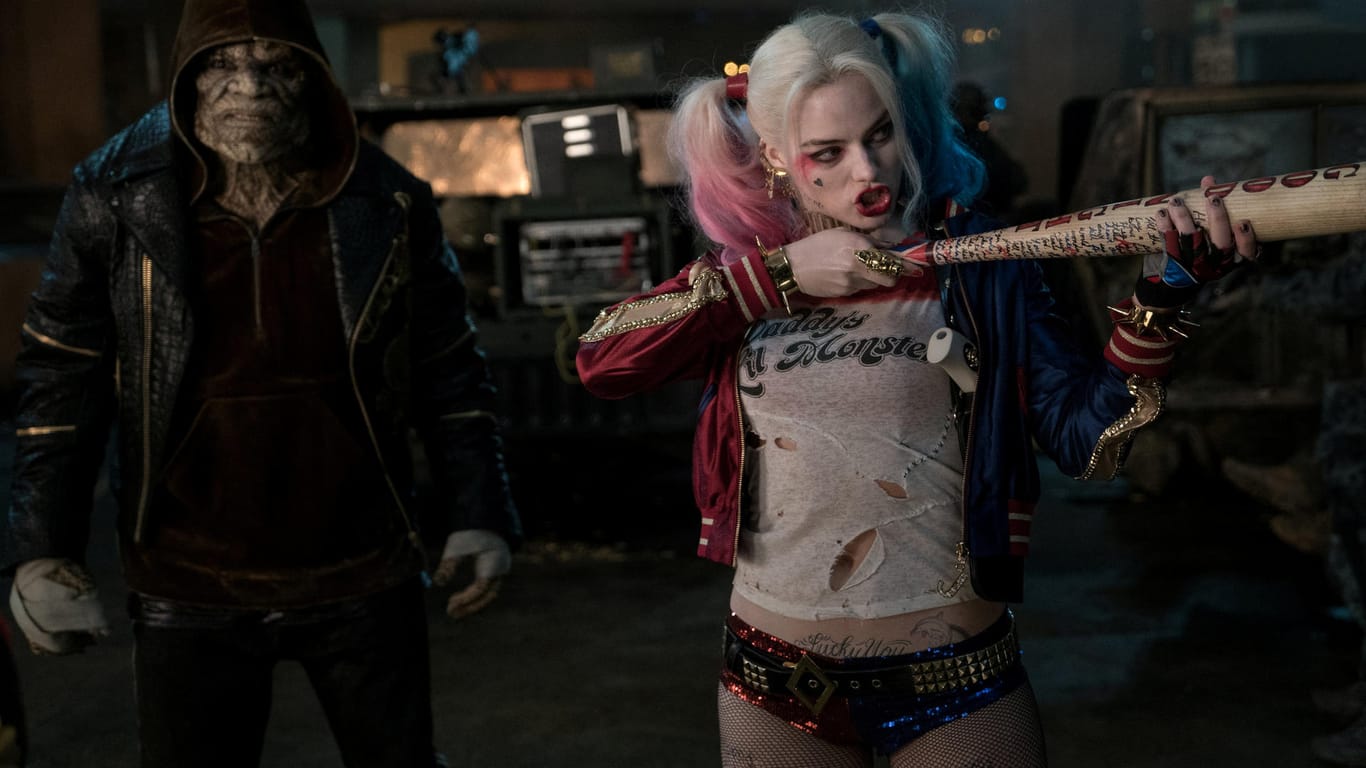 Margot Robbie als Harley Quinn in "The Suicide Squad", der aktuell bei Sky und Sky Ticket zu sehen ist.