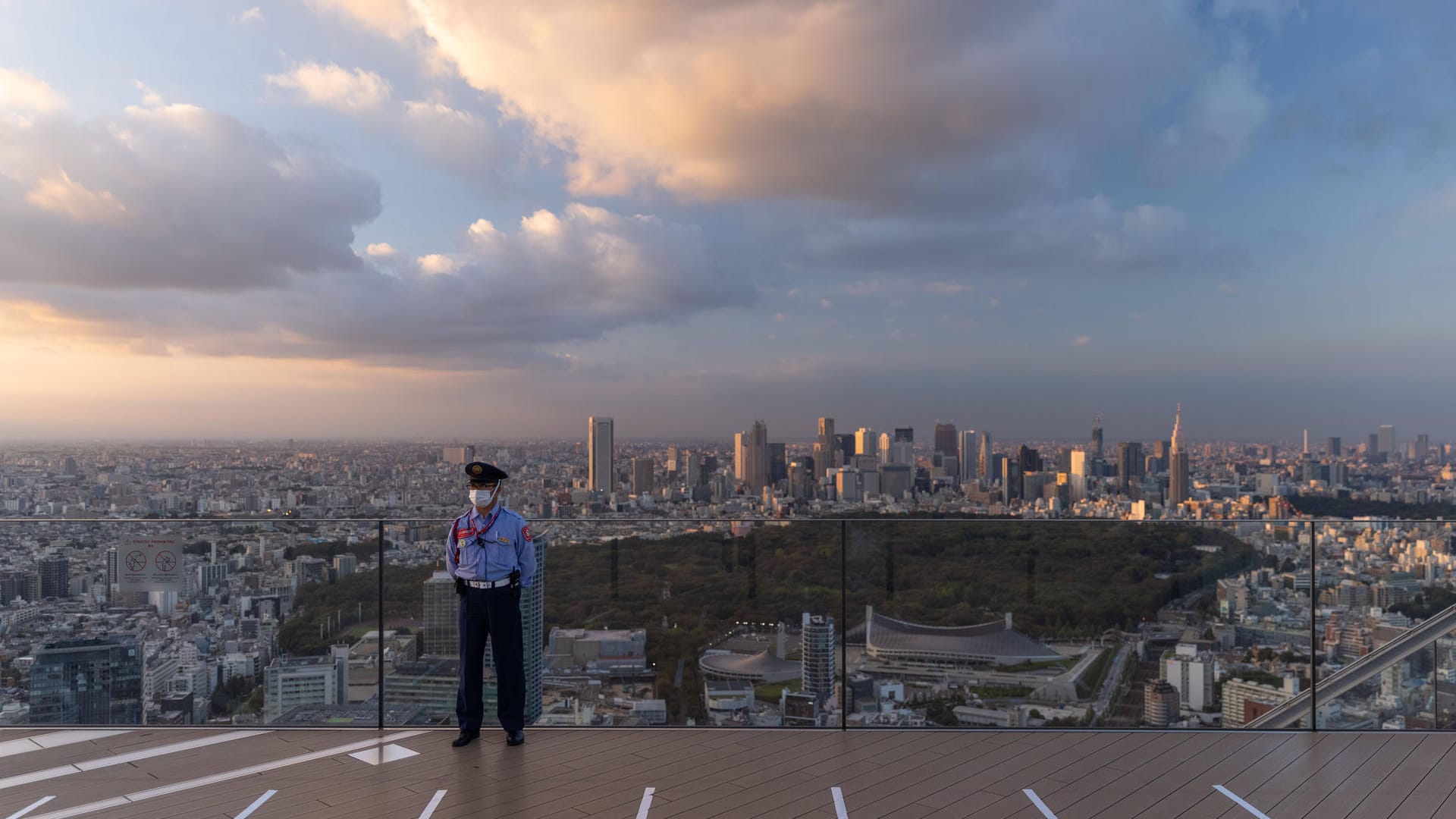 Tokio, Japan: Es gibt eine generelle Einreisesperre für ausländische Touristen.