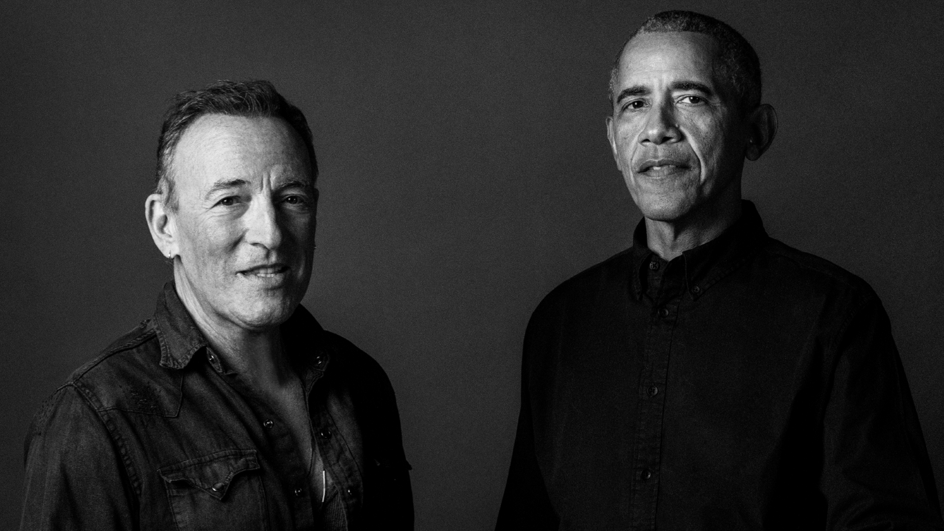 Bruce Springsteen und Barack Obama: In ihrem neuen Buch "Renegades" sprechen der Musiker und der frühere US-Präsident unter anderem über ihre Vergangenheit.