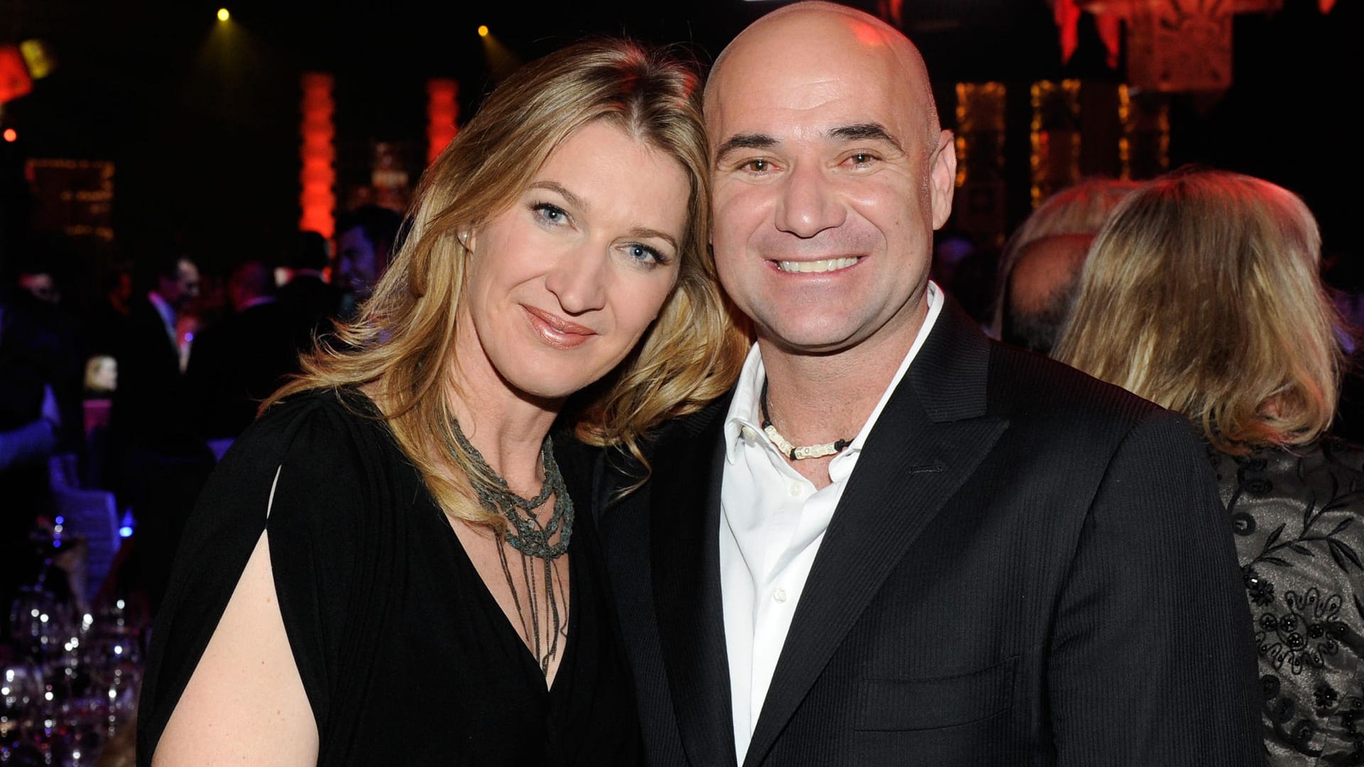 Steffi Graf und Andre Agassi: Am 22. Oktober 2001 gaben sich die beiden das Jawort.