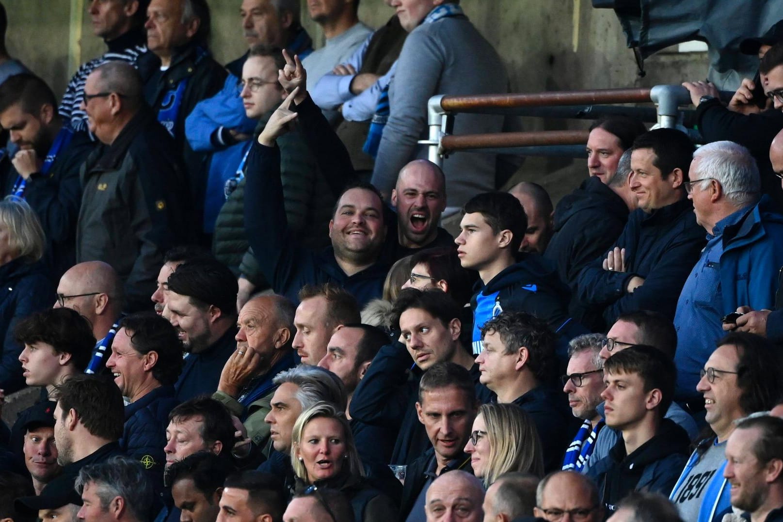 Fans in Brügge: Ein Anhänger von Manchester City wurde attackiert (Symbolbild).