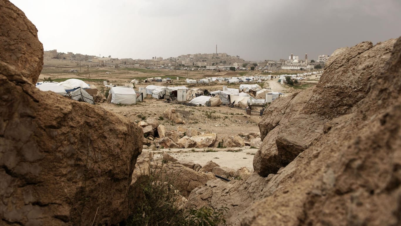 Ein Flüchtlingslager im Jemen.