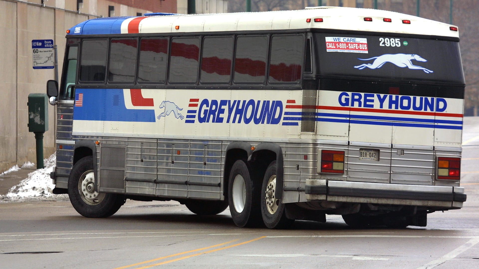 Greyhound Bus (Symbolbild): Flixbus hat das Traditionsunternehmen aus den USA gekauft.