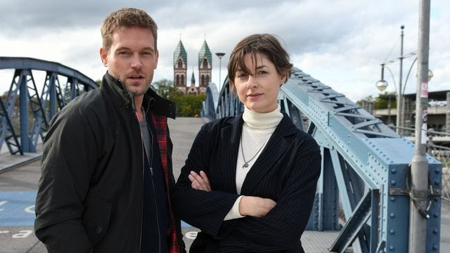 Dennis Danzeisen (Joscha Kiefer) und Tanja Wilken (Katharina Nesytowa) ermittelten fürs ZDF.