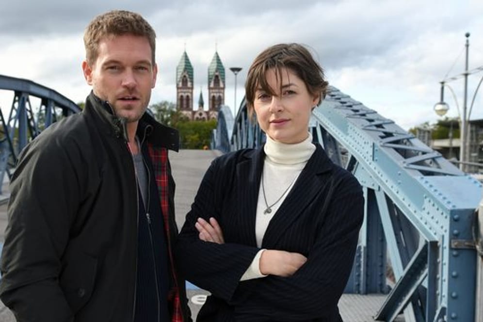 Dennis Danzeisen (Joscha Kiefer) und Tanja Wilken (Katharina Nesytowa) ermittelten fürs ZDF.