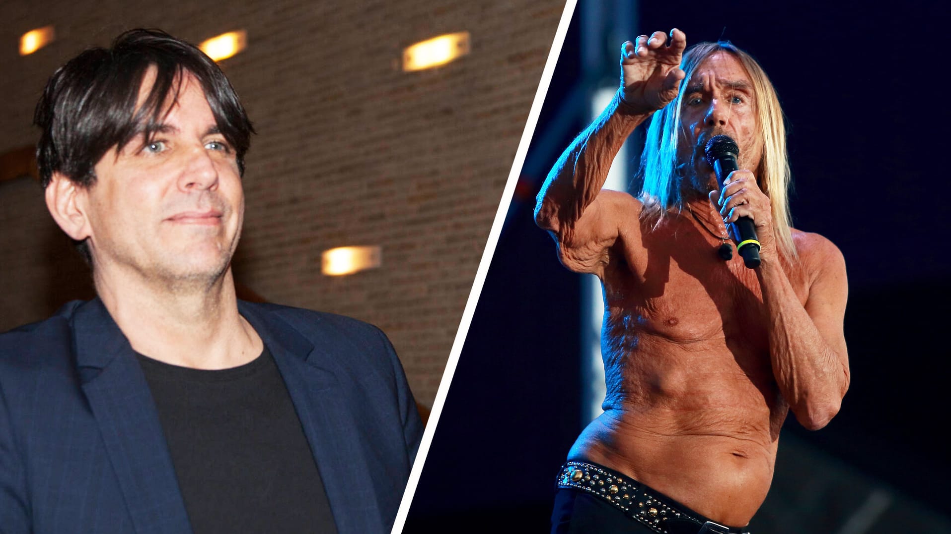 Eric Benson und Iggy Pop (Archivbild/Montage): Der Sohn des Punkrockers steht in Berlin vor Gericht.