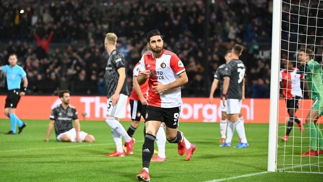 Alireza Jahanbakhsh (M) brachte die Gastgeber beim Sieg über Union bereits früh in Führung. Alireza Jahanbakhsh (M) brachte die Gastgeber beim Sieg über Union bereits früh in Führung.