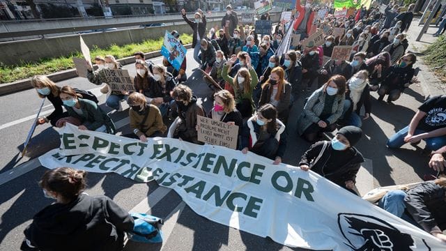 Klimastreik in Stuttgart