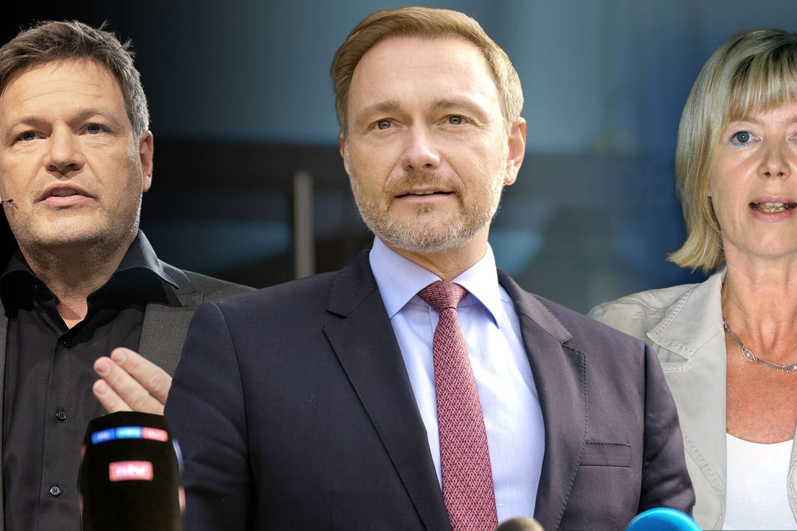 Robert Habeck, Christian Lindner und Doris Ahnen: Wer wird König der Kassen?