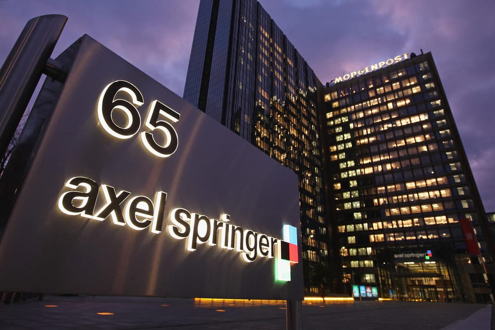 Globale Expansionspläne: Gebäude von Axel Springer in Berlin