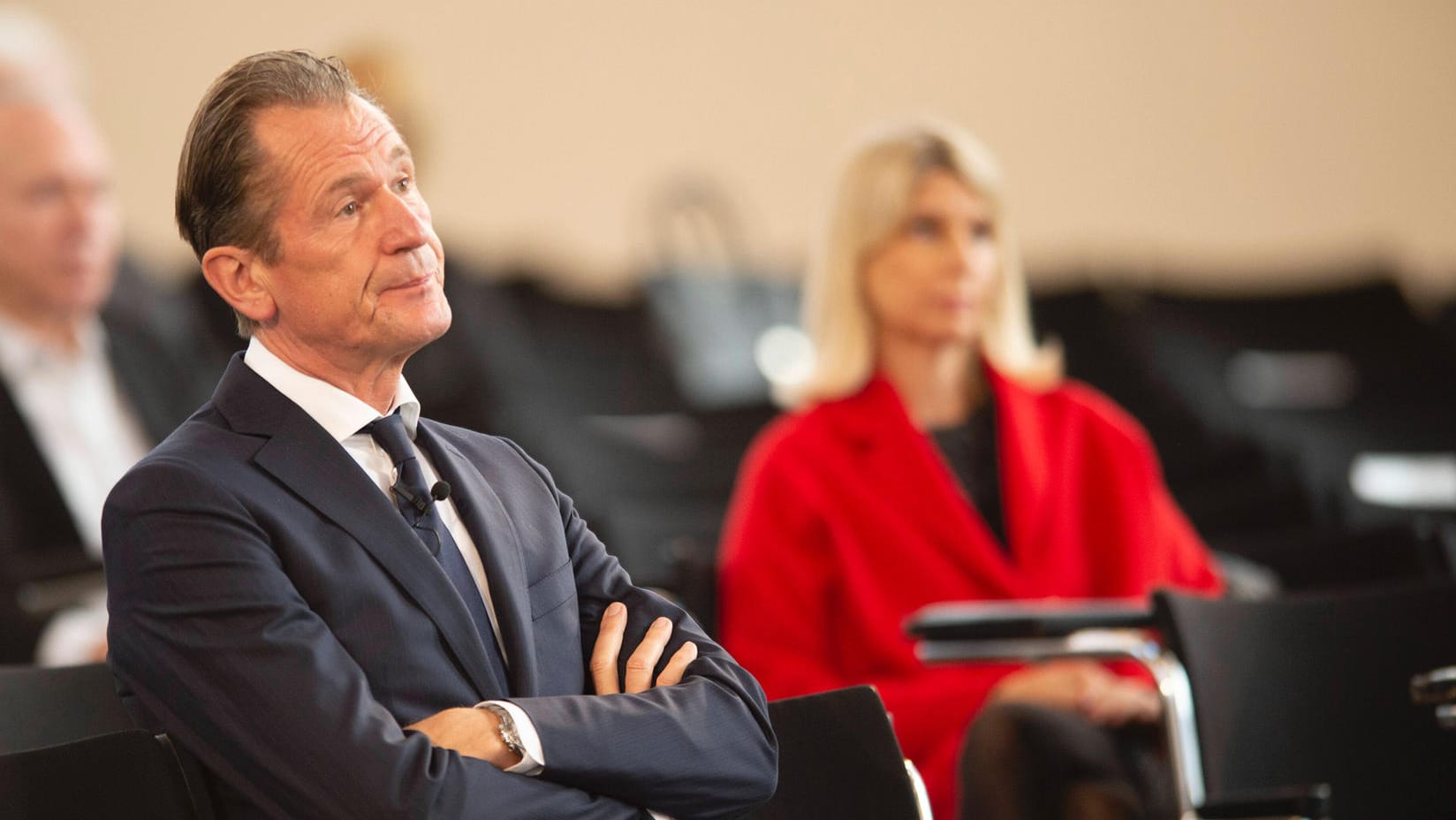 Mathias Döpfner, Vorstandsvorsitzender der Axel Springer SE, in der Frankfurter Paulskirche: Der CEO des Medienkonzerns steht derzeit unter Druck.