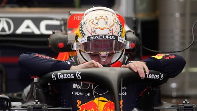 Geriet im Austin-Training mit Lewis Hamilton aneinander: Max Verstappen. Geriet im Austin-Training mit Lewis Hamilton aneinander: Max Verstappen.