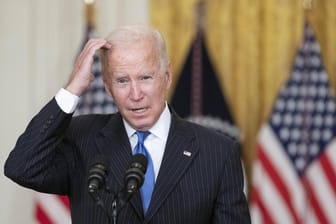US-Präsident Joe Biden: Ausgerechnet an einem einzigen Senator aus den eigenen Reihen drohen seine Klimapläne zu scheitern.