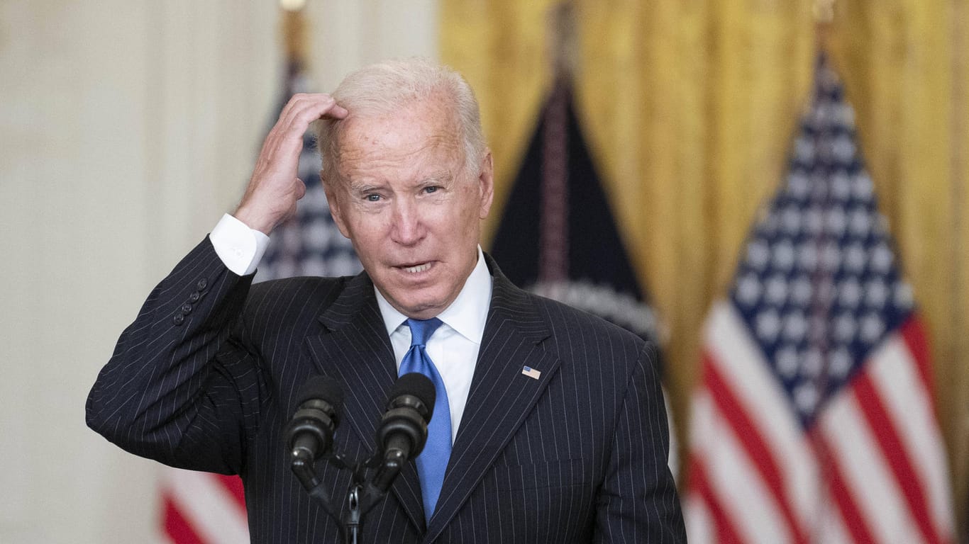 US-Präsident Joe Biden: Ausgerechnet an einem einzigen Senator aus den eigenen Reihen drohen seine Klimapläne zu scheitern.