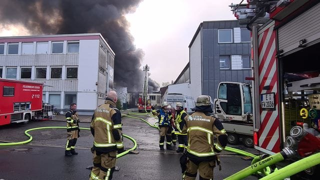 Großbrand in Essen