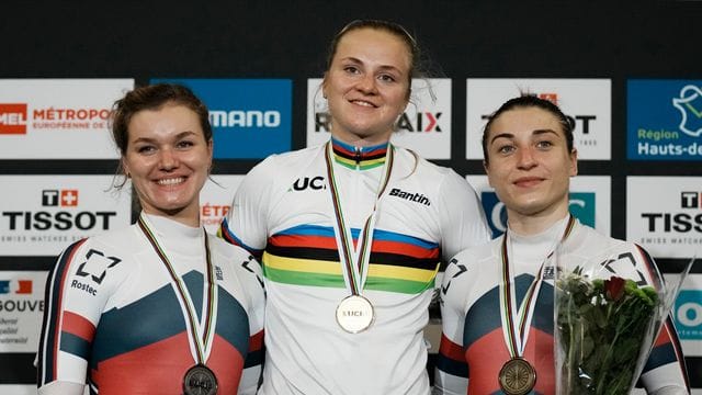 Sicherte sich ihren zweiten Titel und die insgesamt dritte Medaille: Lea Sophie Friedrich (M). Sicherte sich ihren zweiten Titel und die insgesamt dritte Medaille: Lea Sophie Friedrich (M).