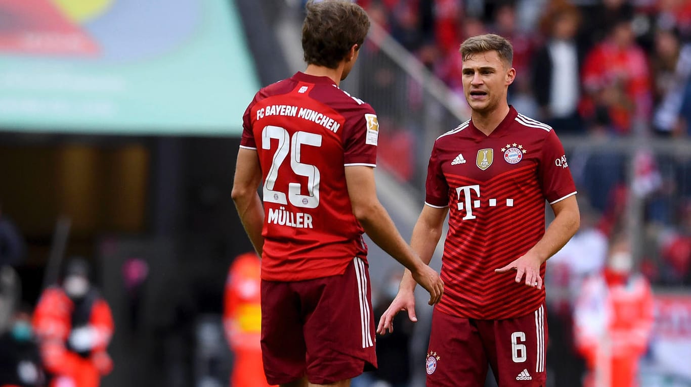 Bundesliga: Thomas Müller reagierte auf Joshua Kimmichs Entscheidung, sich nicht impfen zu lassen.