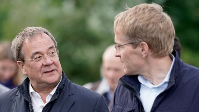 Armin Laschet (CDU, l) und Daniel Günther (CDU) Armin Laschet (CDU, l) und Daniel Günther (CDU)