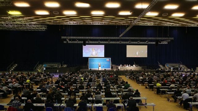 Fortsetzung der AfD Versammlung
