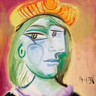 Picassos Gemälde "Femme au béret rouge-orange": Es wurde für mehr als 40 Millionen Dollar versteigert.