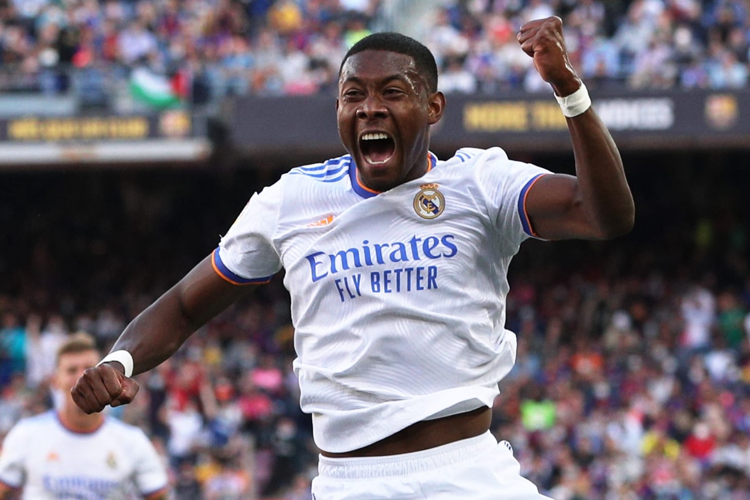 David Alaba: Der Madrilene erzielte seinen Premierentreffer für die Königlichen.