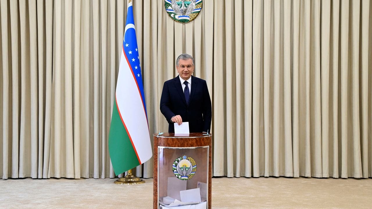 Der usbekische Staatschef Schawkat Mirsijojew.