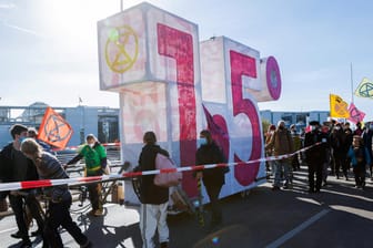 Klima-Demonstration in Berlin: In einer Woche startet die Klimakonferenz in Glasgow.