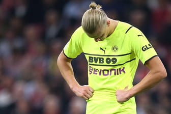 Erling Haaland: Der Stürmer von Borussia Dortmund wird seinem Verein wohl noch längere Zeit fehlen.