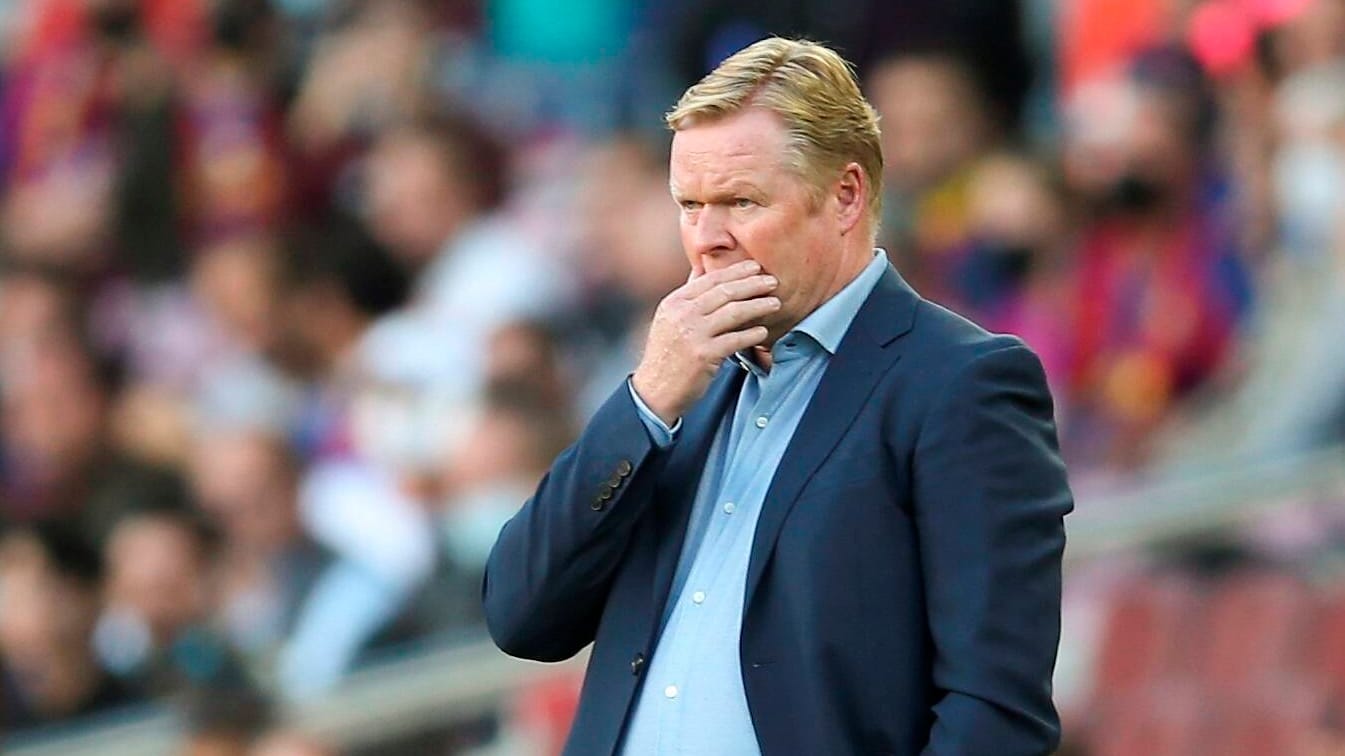 Ronald Koeman: Der niederländische Coach verlor das "El Clásico" gegen Real Madrid. Ronald Koeman: Der niederländische Coach verlor das "El Clásico" gegen Real Madrid.