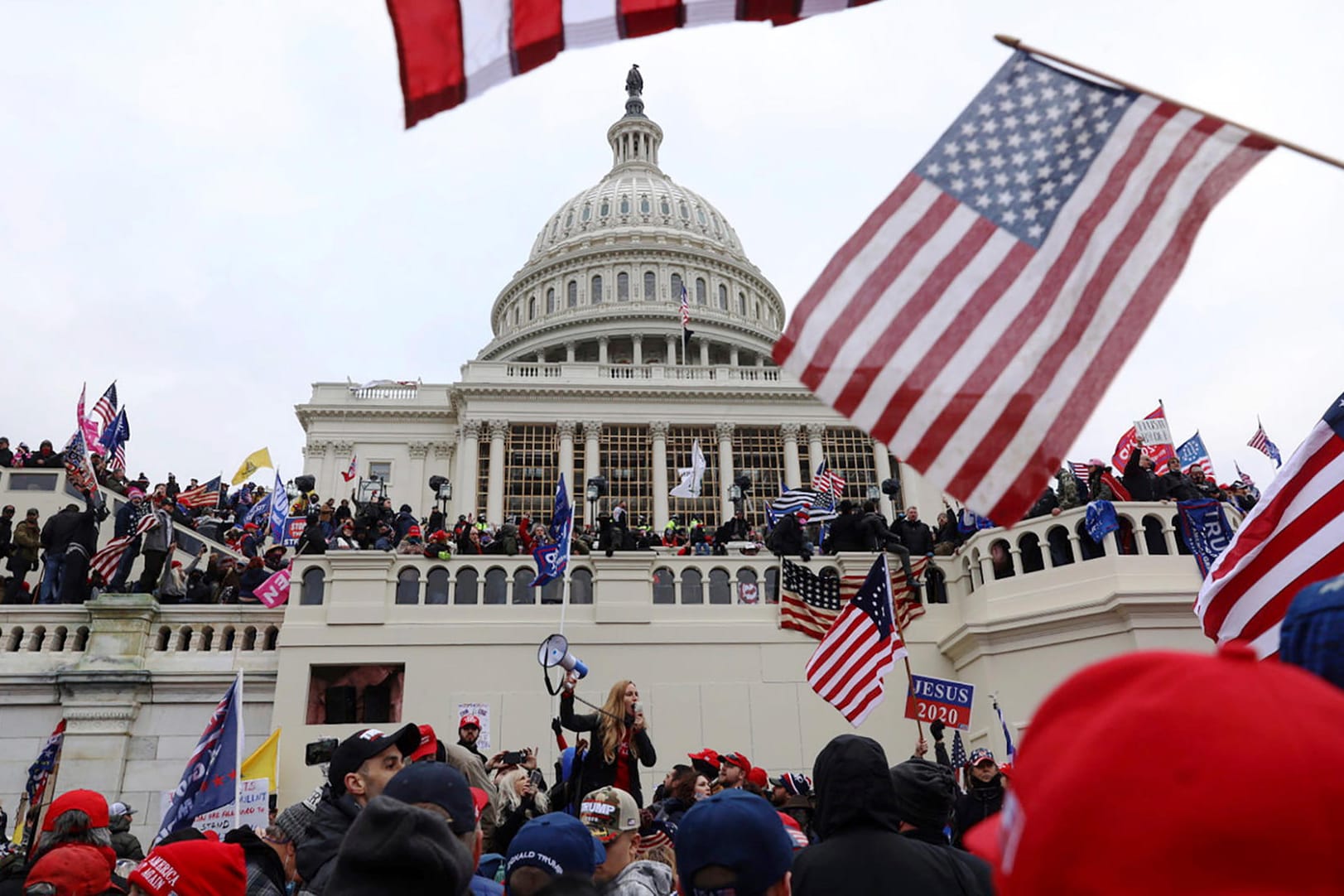 Sturm auf das Kapitol: Anhänger Trumps hatten am 6. Januar dieses Jahres den Sitz des US-Kongresses in Washington erstürmt.