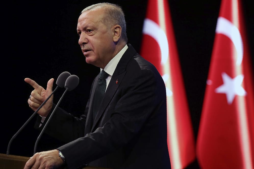 Recep Tayyip Erdoğan: Der türkische Präsident sieht sich als Sieger des Botschafter-Eklats.