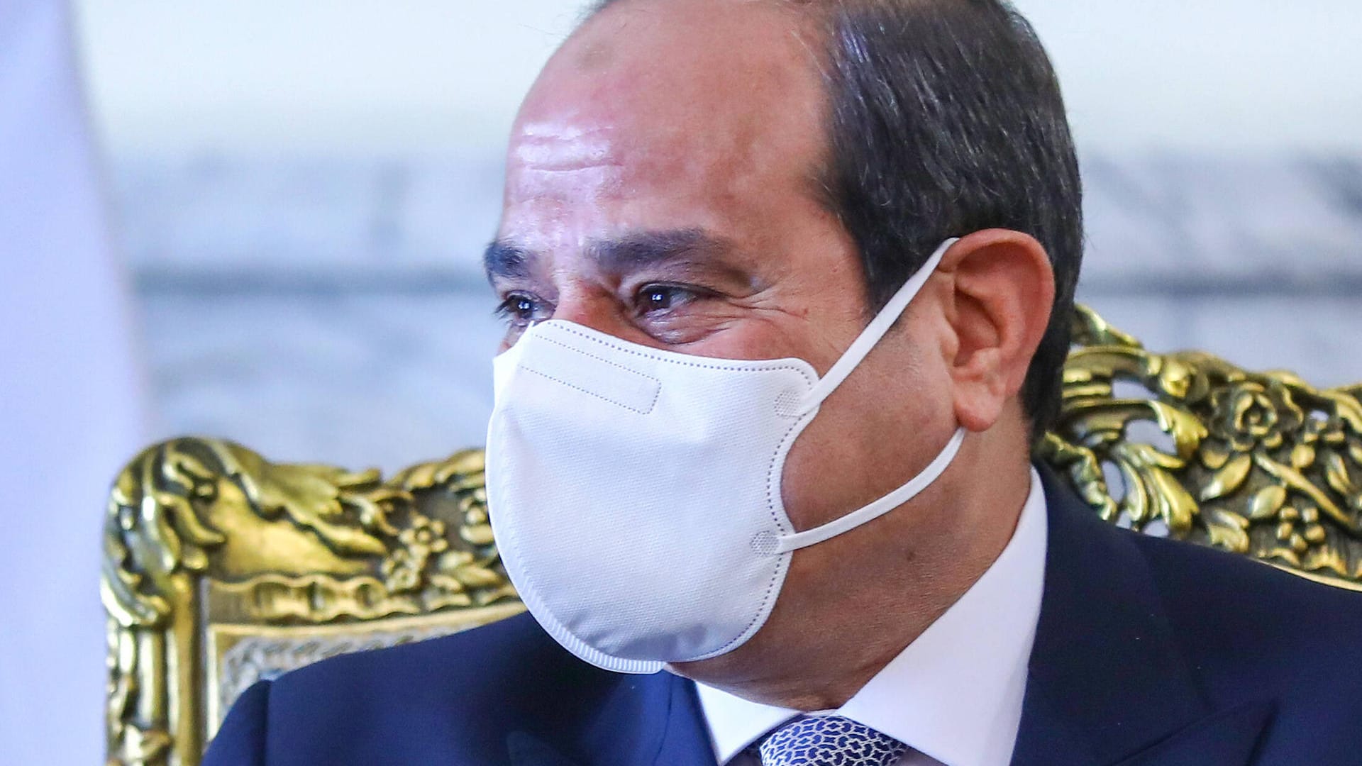 Ägyptens Präsident Al-Sisi: Der jahrelange Notstand im Land wurde aufgehoben. Ägyptens Präsident Al-Sisi: Der jahrelange Notstand im Land wurde aufgehoben.