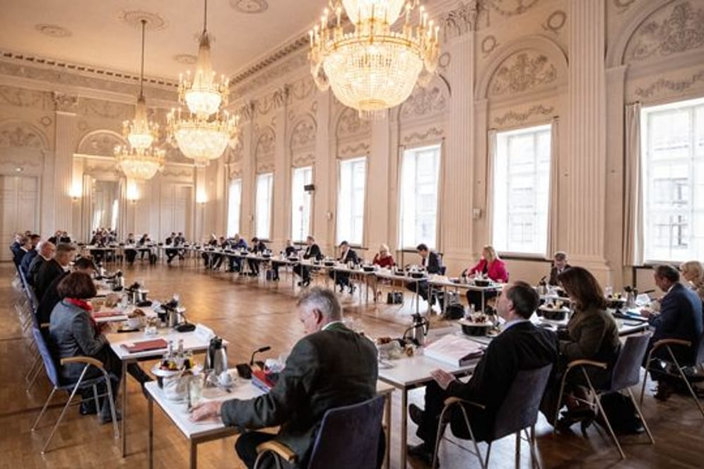 Sitzung des bayerischen Kabinetts