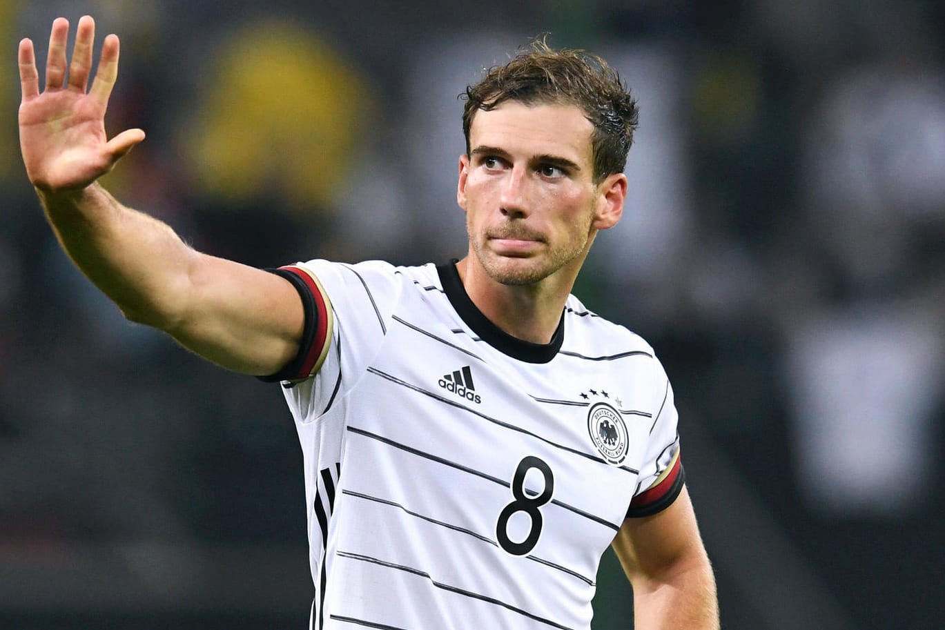 Leon Goretzka im DFB-Trikot: Beim nächsten Länderspiel wird das Jersey verschenkt.