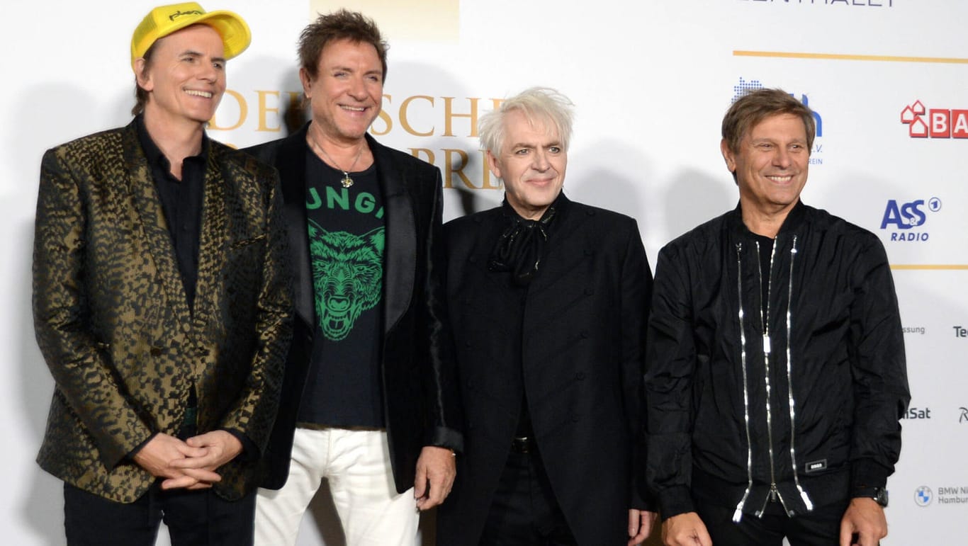 Duran Duran 2021 (v.l.): John Taylor, Simon Le Bon, Nick Rhodes und Roger Taylor.