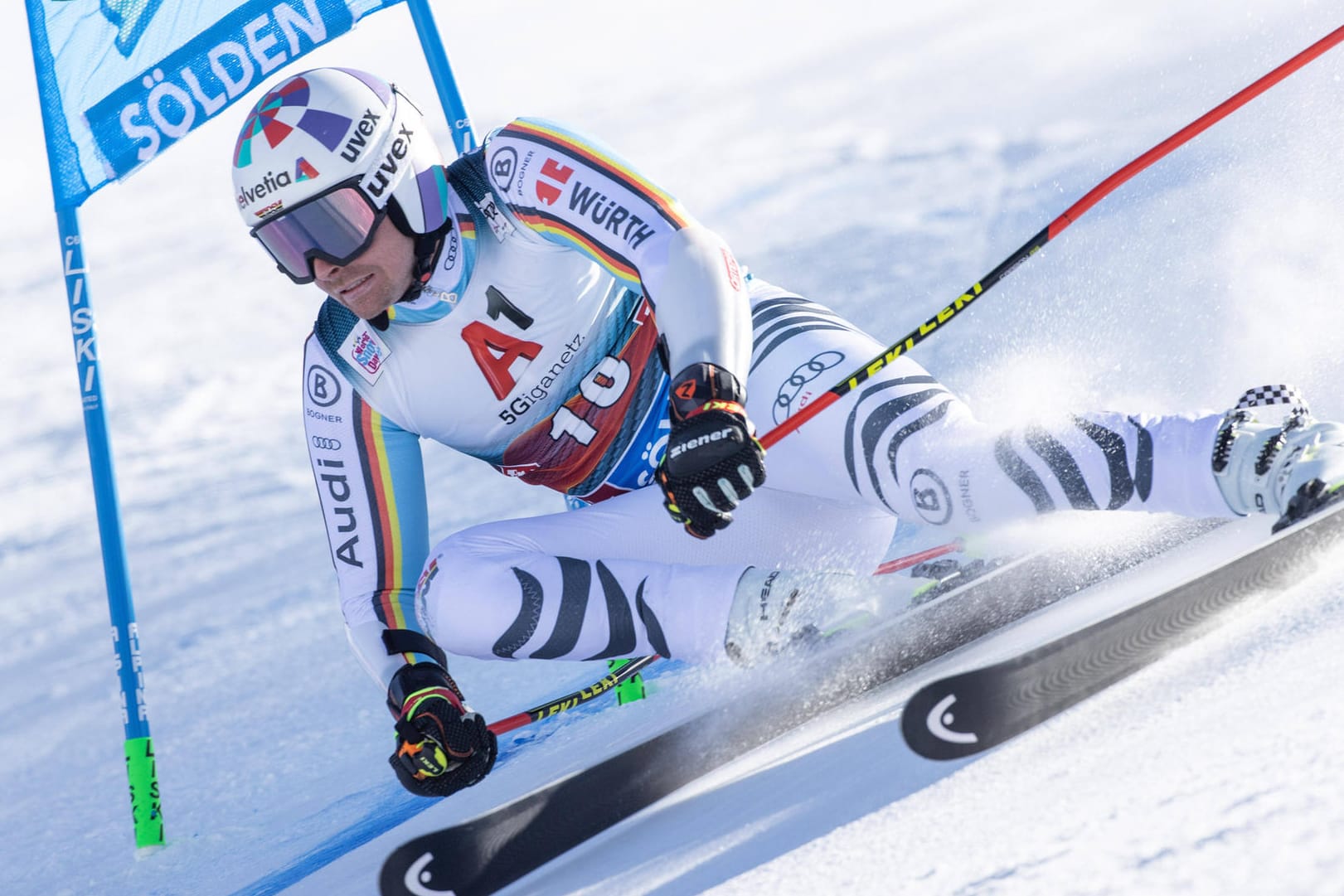 Saisonauftakt in Sölden: Stefan Luitz war auf Platz 17 der beste Deutsche.