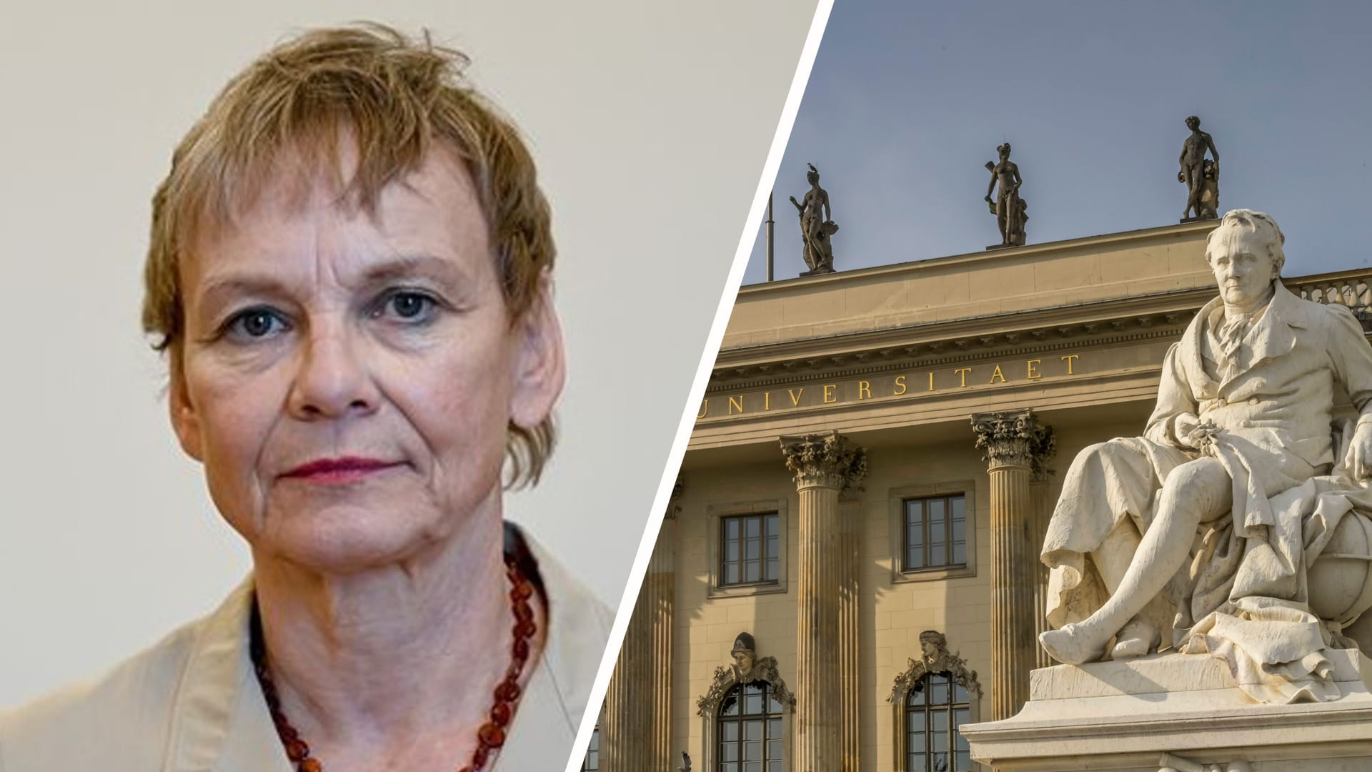 Sabine Kunst (Archivbild/Montage): Die Präsidentin der Berliner Humboldt-Universität ist zurückgetreten. Sabine Kunst (Archivbild/Montage): Die Präsidentin der Berliner Humboldt-Universität ist zurückgetreten.