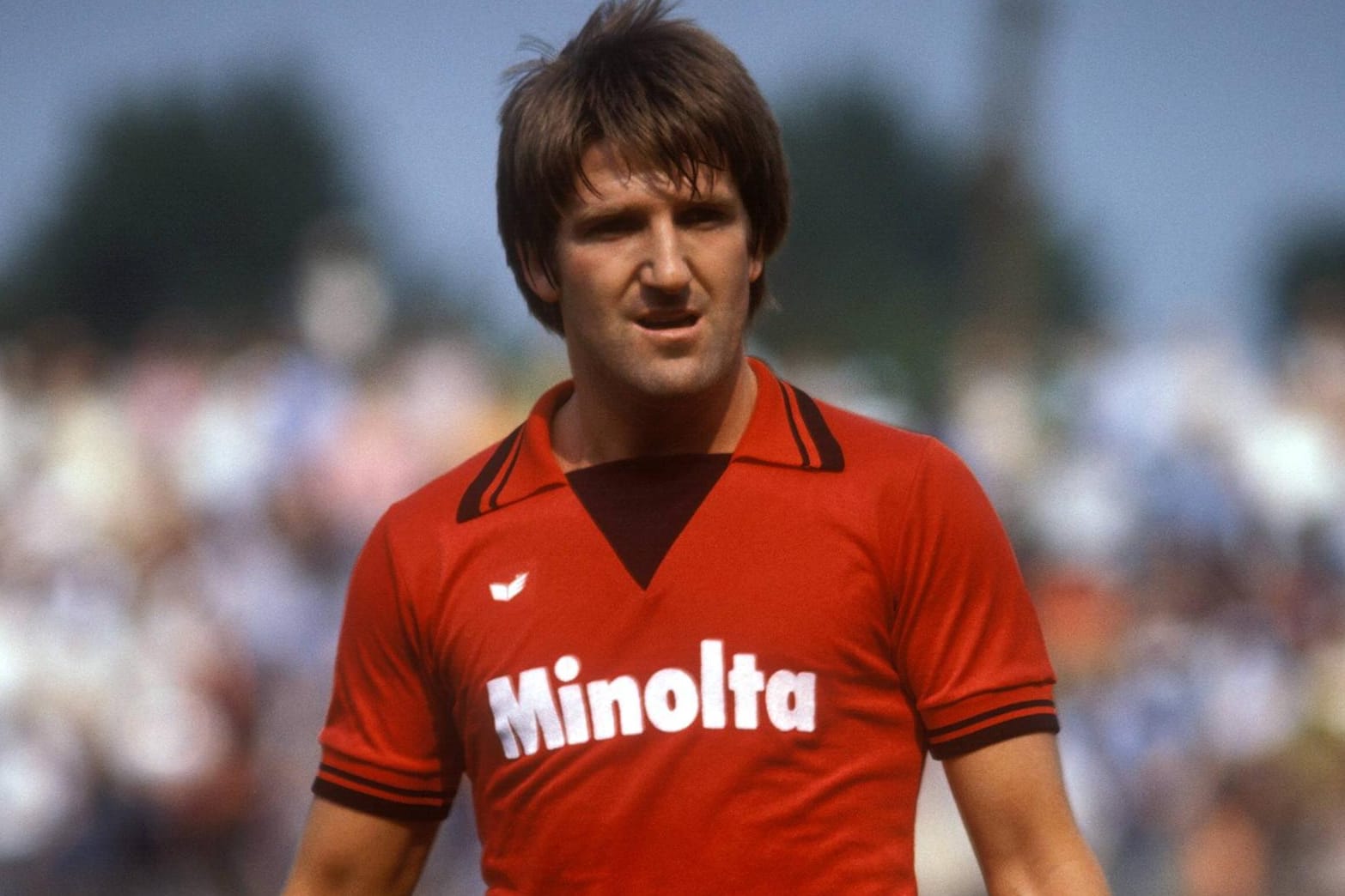 Legende im Eintracht-Trikot: Bernd Nickel im Dress der Frankfurter 1979.
