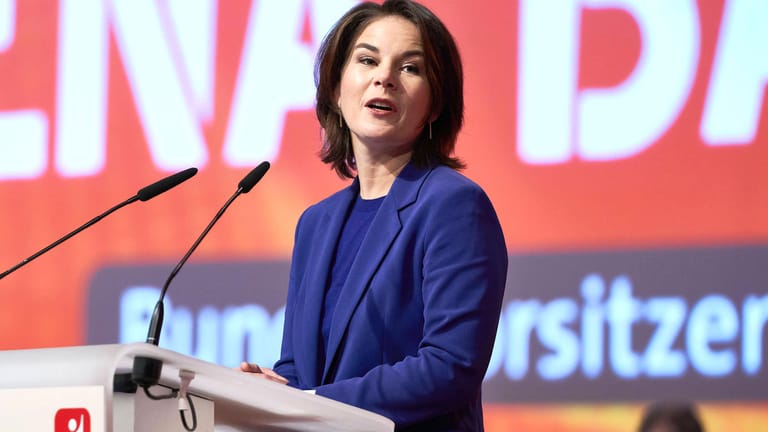 Annalena Baerbock: "Natürlich braucht es für solche Schritte Mut."
