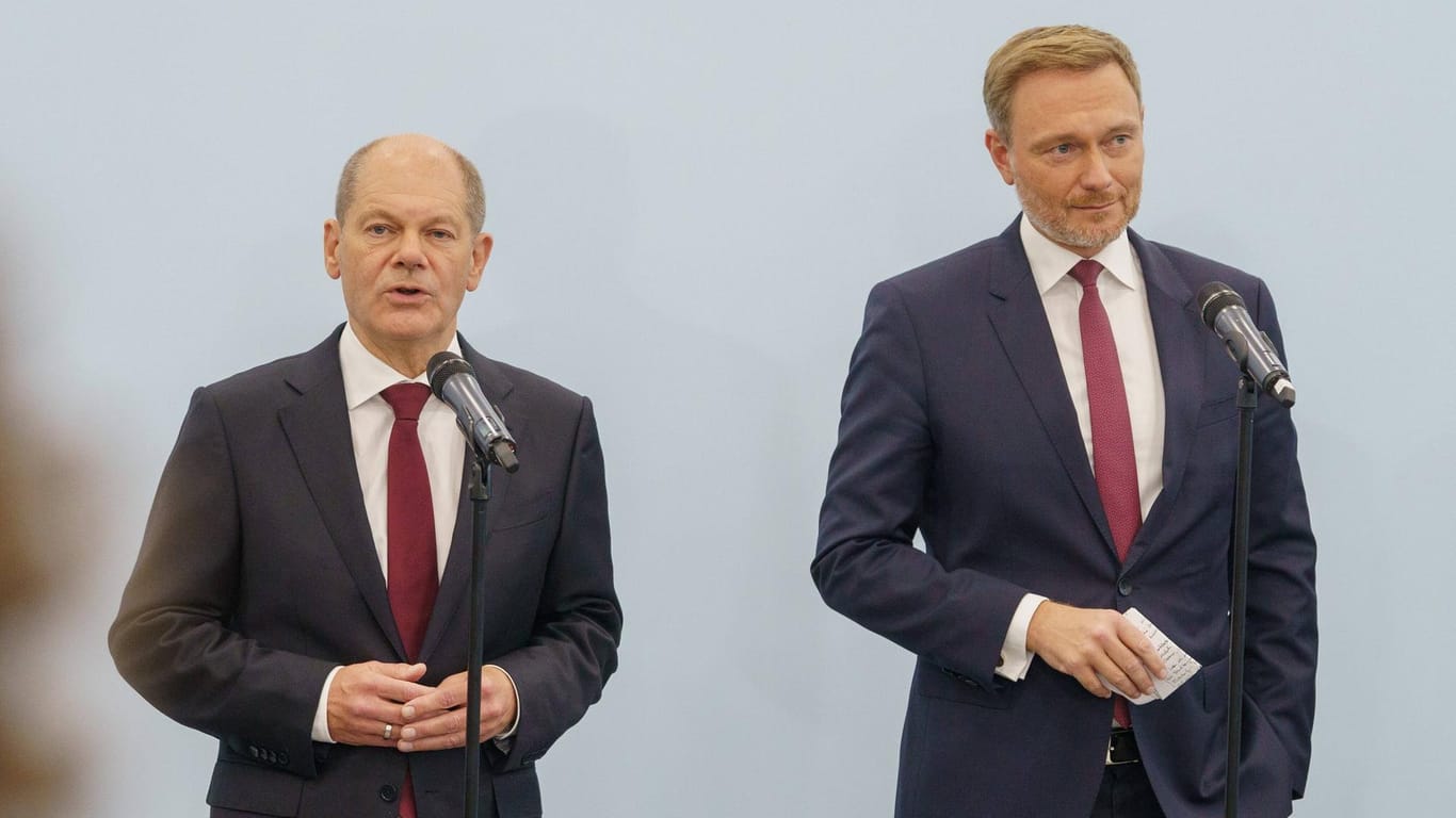 Olaf Scholz und Christian Lindner: Sie wollen mit den Grünen regieren. Ihre beiden Parteien haben schon einmal zusammengefunden.