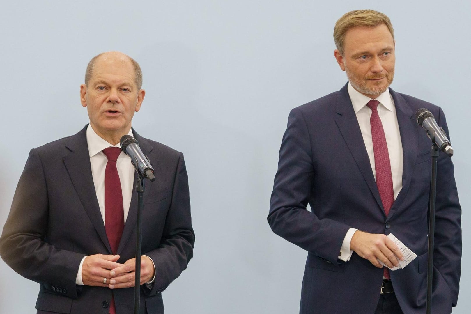 Olaf Scholz und Christian Lindner: Sie wollen mit den Grünen regieren. Ihre beiden Parteien haben schon einmal zusammengefunden.