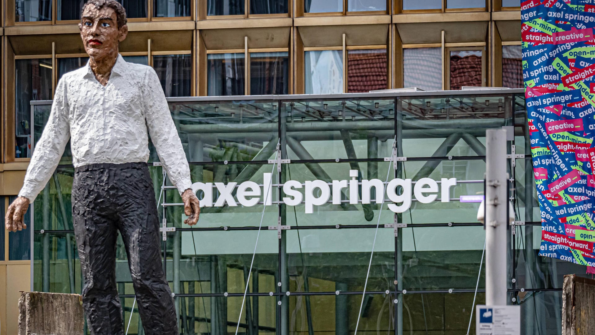 Das Verlagshaus Axel Springer in Berlin: "Wir werden keinen Millimeter Machtmissbrauch und Drangsalierung dulden."