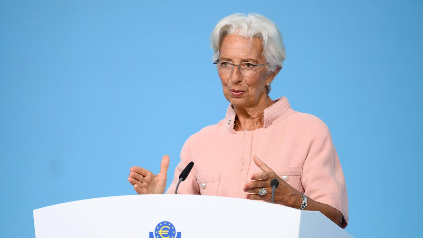EZB-Präsidentin Christine Lagarde: Noch kein akuter Handlungsbedarf.
