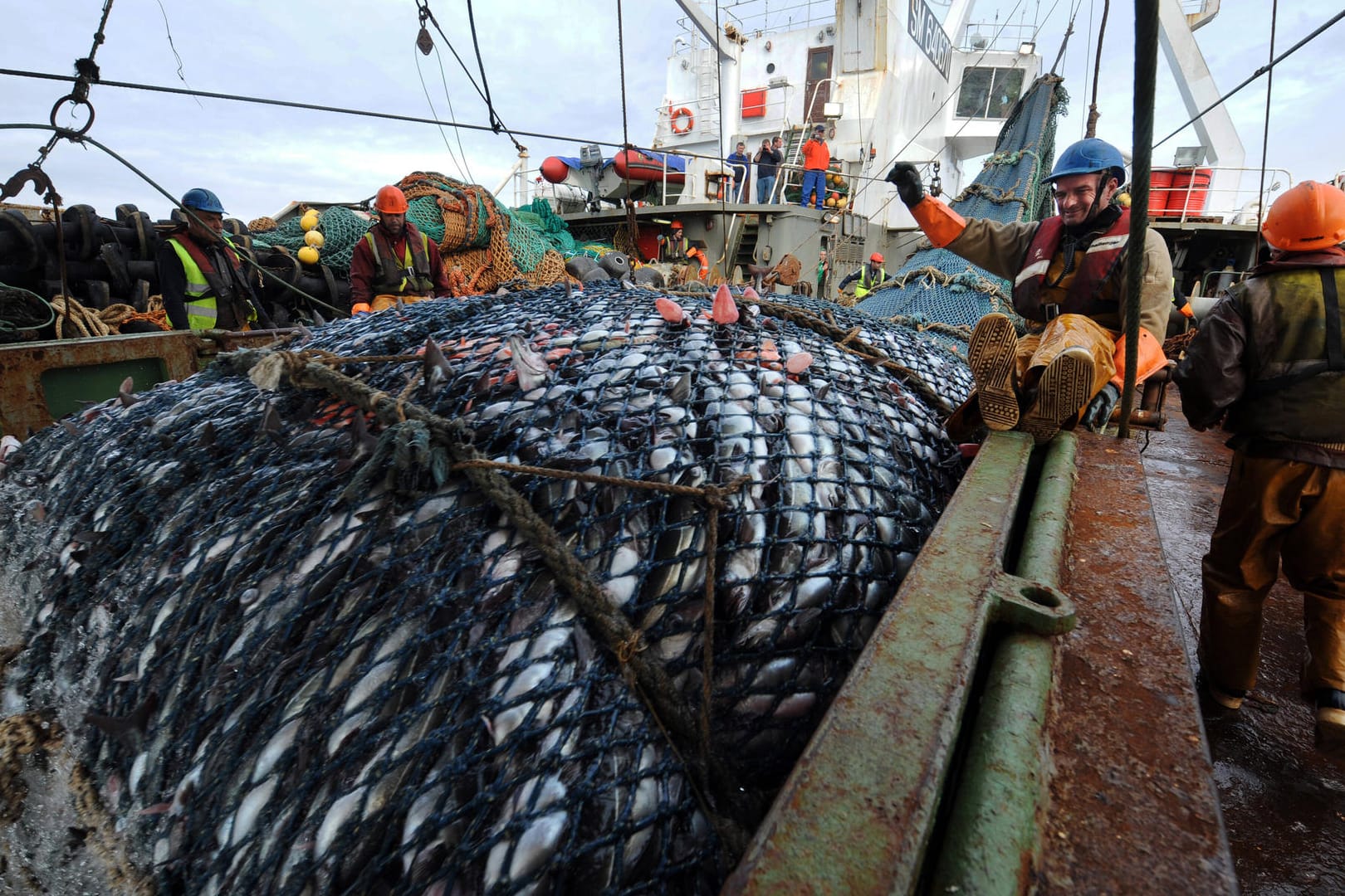 Fischereiboot: London und Paris streiten seit dem britischen EU-Austritt über Fischereilizenzen für französische Boote.