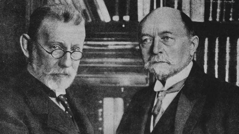 Paul Ehrlich und Emil von Behring: Beide Forscher wurden für ihre Leistungen mit dem Nobelpreis geehrt.