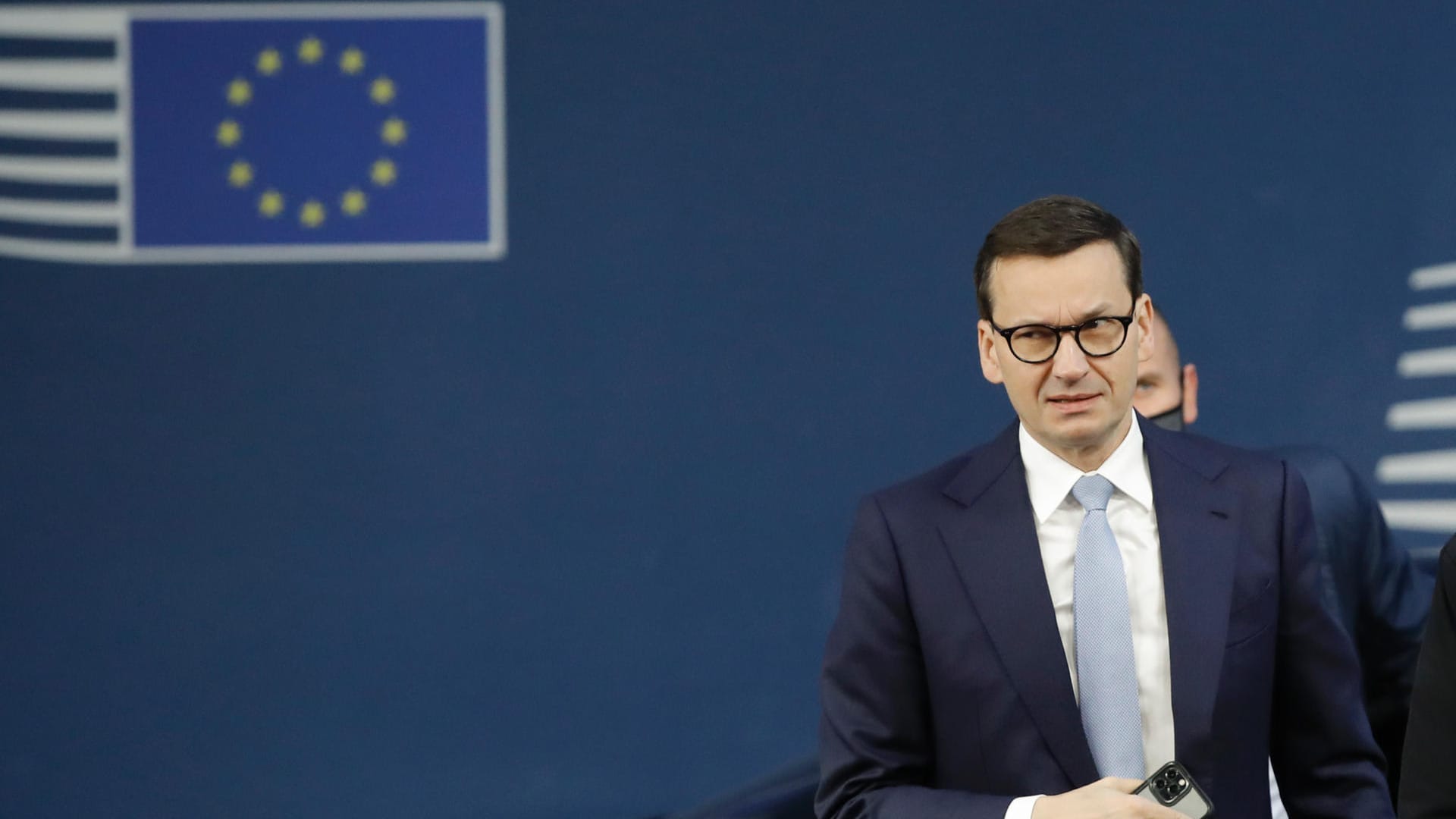 Mateusz Morawiecki: Seine polnische Regierung liegt im Streit mit der Europäischen Union.