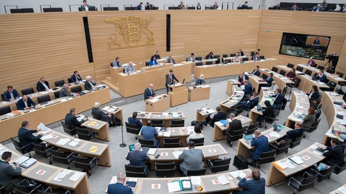 Landtagssitzung Baden-Württemberg