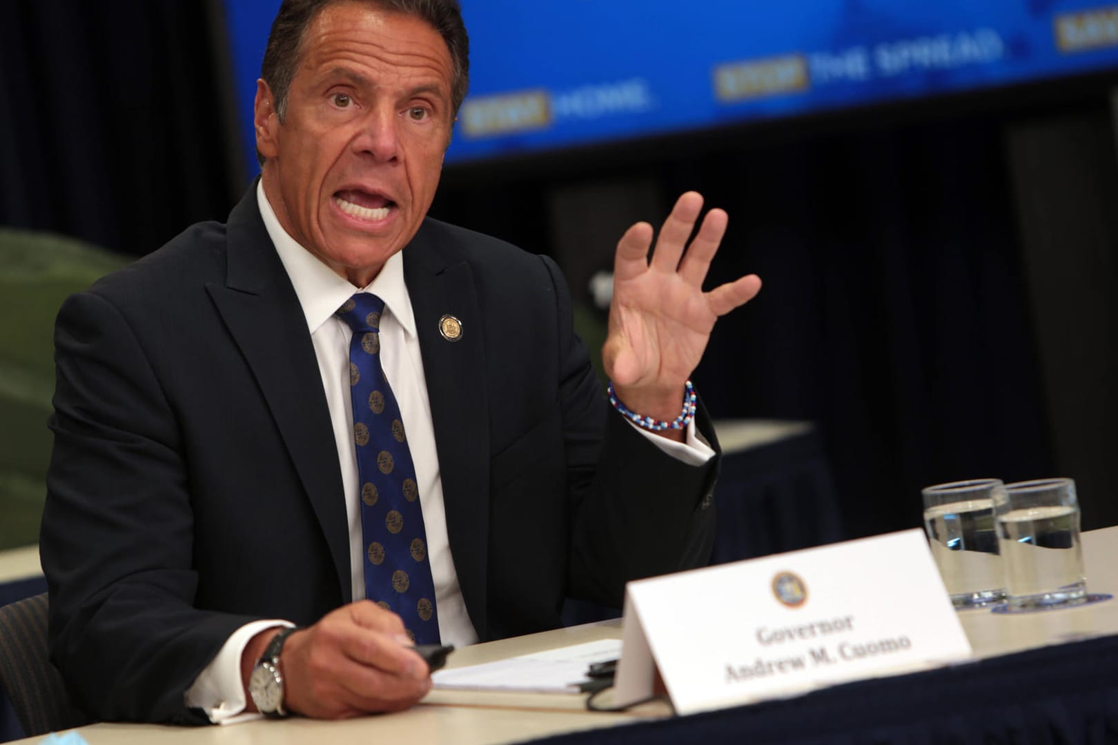 Andrew Cuomo (Archivbild): Er wird eines sexuellen Vergehens beschuldigt.