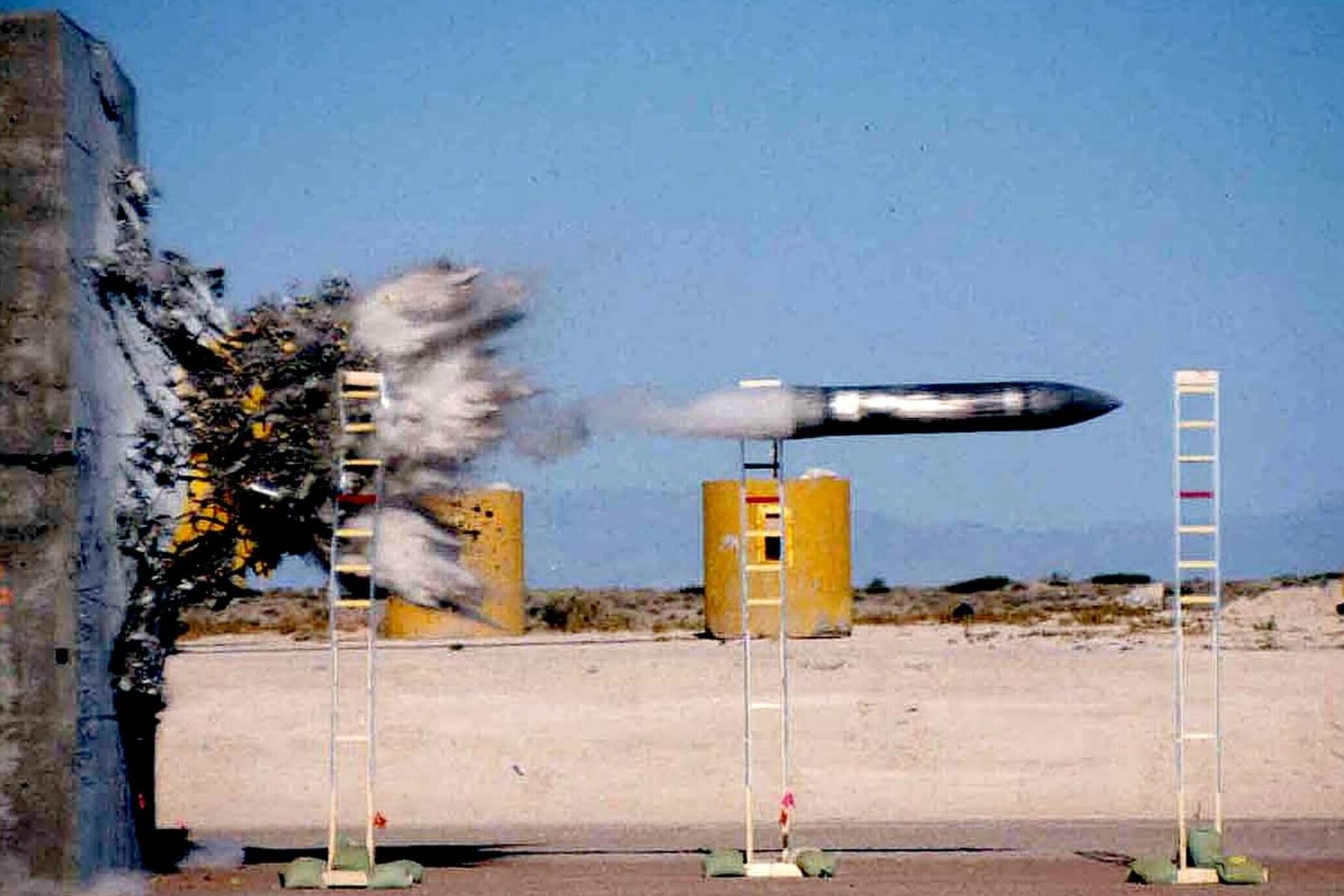 Durch die Schallmauer? Hochgeschwindigkeits-Testgelände der US-Luftwaffe in New Mexico