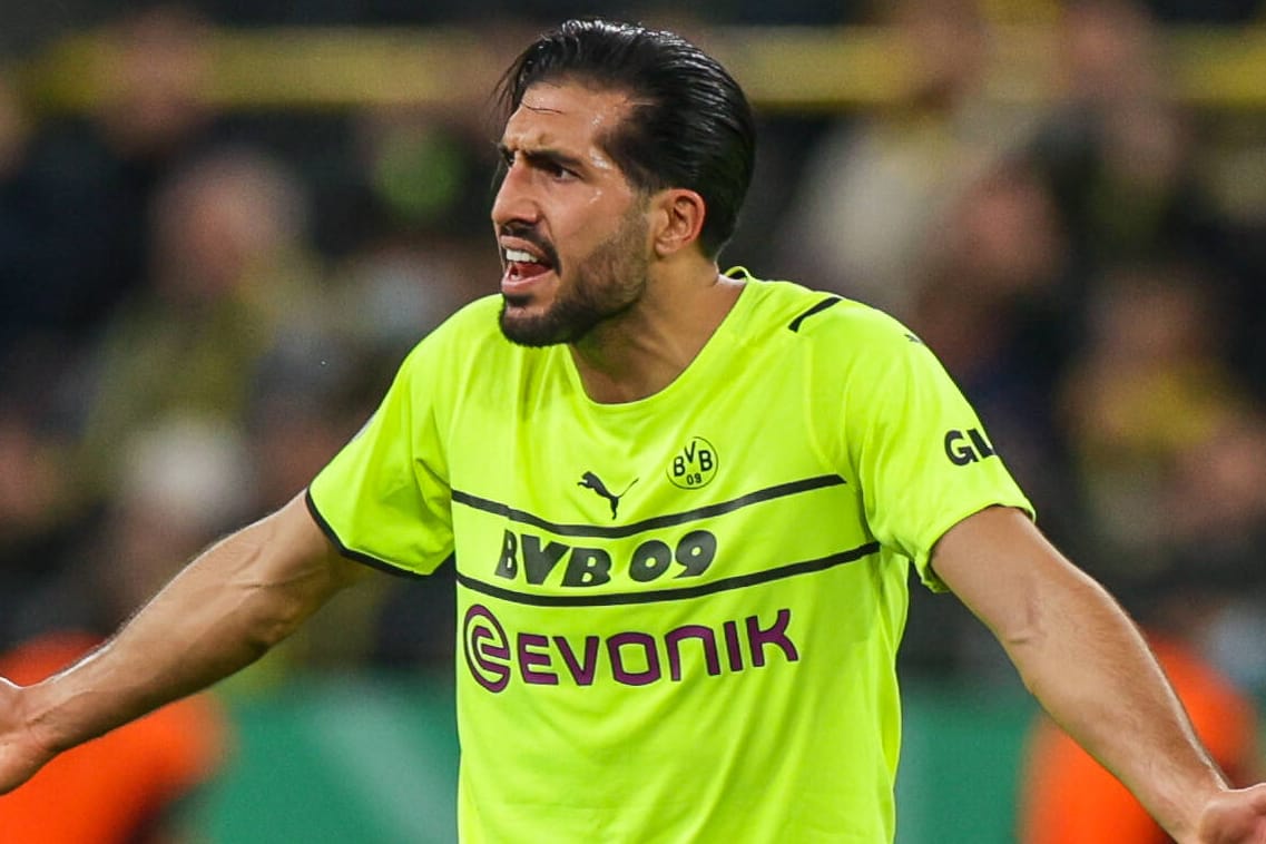 Emre Can: Der defensive Mittelfeldspieler steht dem BVB vorerst nicht zur Verfügung.